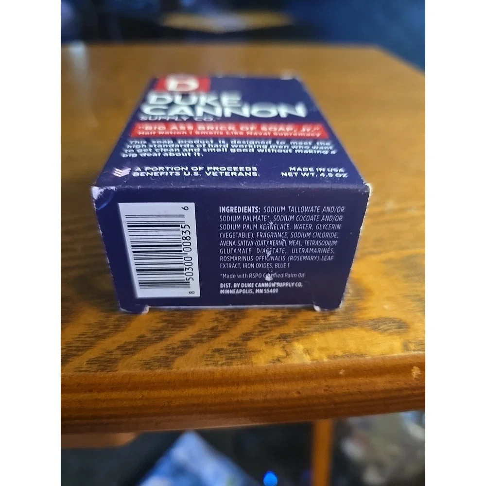Duke Cannon Smells‎ like Naval Supremacy Bar Soap - 10oz